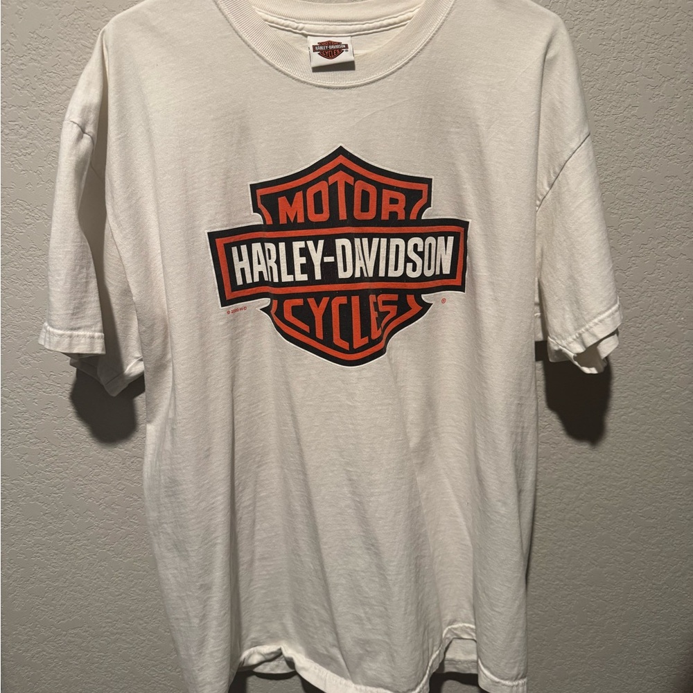 Harley-Davidson White T-Shirt